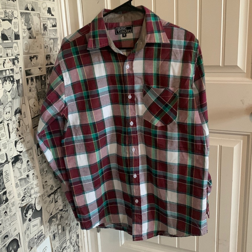 Living Concept Men's Plaid Shirts